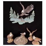 American Bald Eagle Decor and Wall Hanging