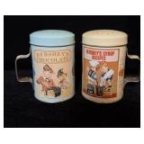 1983 Hershey Chocolate Salt & Pepper Shakers