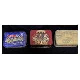 (3) Vintage Tabacco Tins Doral & Virgina Tobaco