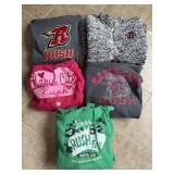 (4) Rapid City Rush Hoodies & Sherpa Sweatshirt