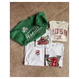 Rapid City Rush XL Sweatshirt & (4) L T-Shirts