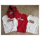 (3) Long Sleeve Rapid City Rush Shirts & Zip up