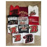 (11) Rapid City Rush T-Shirts sz XL some new