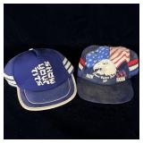 Vintage novelty trucker hats