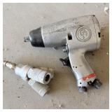 Half inch impact driver and three-way air hose >