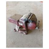 Vintage first Jefferson bench vice