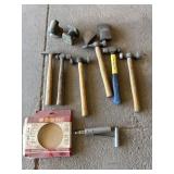 Body repair hammers dollies windshield removal >