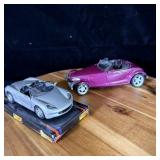 1/24 1997 Plymouth prowler  & 1/32 Porsche