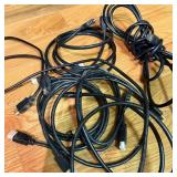 Group of HDMI cords