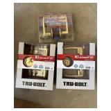 3 new door handles key entry with deadbolt bed >