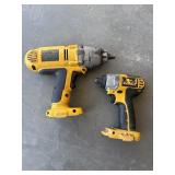 18 V DeWalt impact drivers