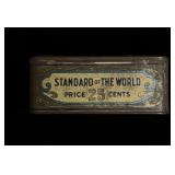 Vintage Fine Cut Tabacco Standard of the World Tin