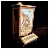 VINTAGE JASCO MATCH SAFE HOLDER KEEPER TIN