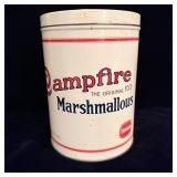 Vintage BORDEN campfire marshmallow tin