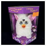Vintage 1998 Original Furby White Snowball Model