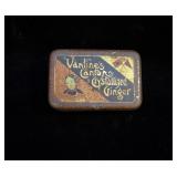 Antique VaNtines crystallized ginger tin