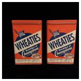 (2) 1993 Wheaties Breakfast of Champions Tins