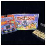 2001 Hasbro Disney Edition Monopoly & vtg 1995