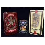 (3) Vintage Alcohol Tins Nurnberger Lebkuchen, >