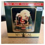 Vintage Coca-Cola, musical collection figurine
