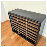 Vintage Metal Mail Cabinet 24 Slot 32ï¿½x 26ï¿½x13.5ï¿½