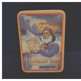 Vintage Lifebuoy Soap Advertising Metal Tin