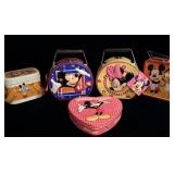Vintage Mickey and Minnie mouse lunchboxes and