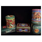 Vintage Milky Way candy tins