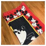 Vintage twin size Mickey Mouse comforter