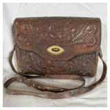 Vintage Jo-O- Kay Hand Tooled Leather Purse
