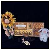 Anne Geddes sunflower baby butterfly baby bunny