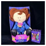The Rosie doll, and the Rosie Christmas ornament