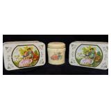 Vintage Victorian Style Biscuit & Daher Tea Tin