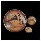 (3) Vintage RCA Victor His Masters Voice Collector