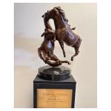 Bronze Fighting Stallions Limited Edition 2/71  >