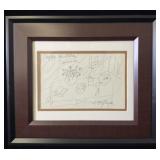 Original sketch by Tony Curtis done for Connie on