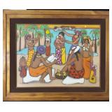Original HUGE 1979 Elke Sommer Painting titled ï¿½