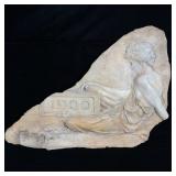 Scale composite maquette for seated female >