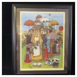 1979 Elke Sommer Signed Print Titled