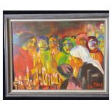 Candelaria, Pilar Pobil, 1986, Oil on Canvas, >