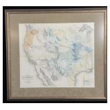 Map illustrating the General Geological features>