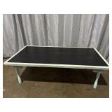 Rectangular Chalkboard Table 48x24x16