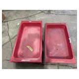 (2) Sensory Tables no legs