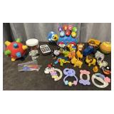 Fisher-Price pull behind and other vintage toys