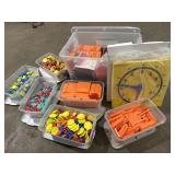 Manipulative tubs learning games blocks and other