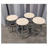 (4) Meal Stools 18'