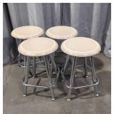 (4) Meal Stools 18'