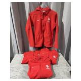 (4) Nike Team Apparel Hooded Zip Up Coats sz M