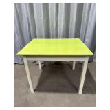 Lime green craft table 36ï¿½ x 30ï¿½ x 29ï¿½
