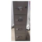Phoenix fireproof waterproof locking metal filing